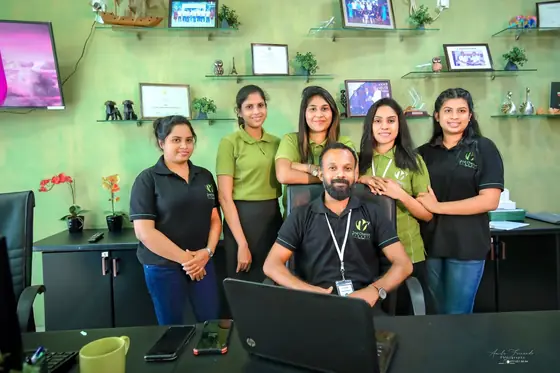 The 2nd Chance Travels team in Sri Lanka