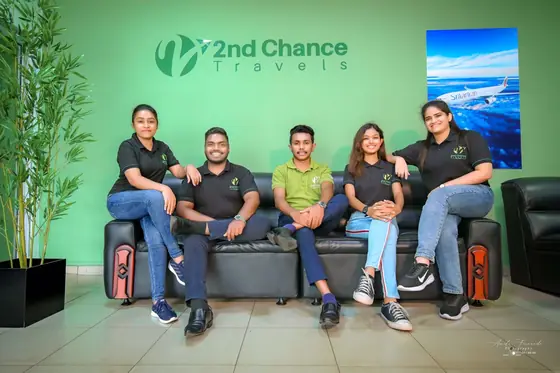 The 2nd Chance Travels team in Sri Lanka