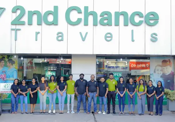The 2nd Chance Travels team in Sri Lanka