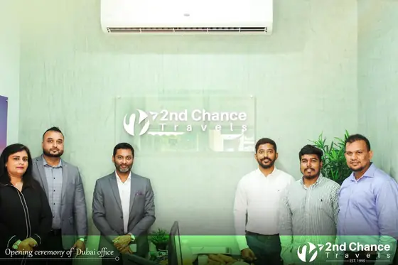 The 2nd Chance Travels team in UAE